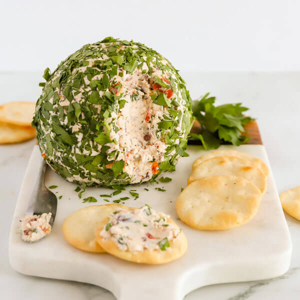 Mediterranean Cheese Ball